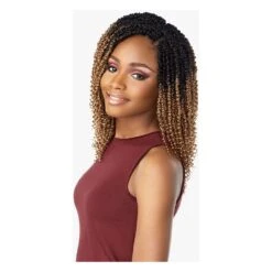 Sensationnel Lulutress Pre-Looped Crochet Braid Skinny 2x Passion Twist 12"