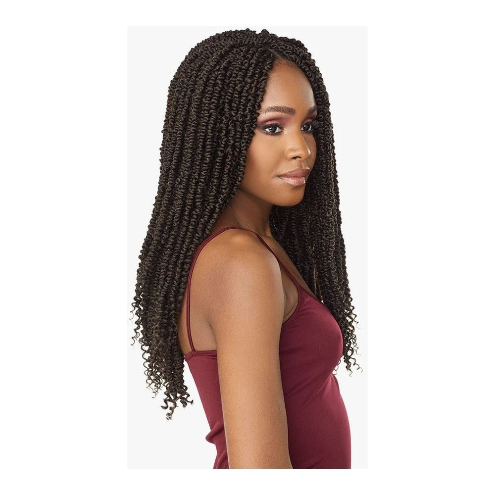 Sensationnel Lulutress Pre-Looped Crochet Braid Skinny 2x Passion Twist 18" 5 Sensationnel Lulutress Pre-Looped Crochet Braid Skinny 2x Passion Twist 18" - Image 3