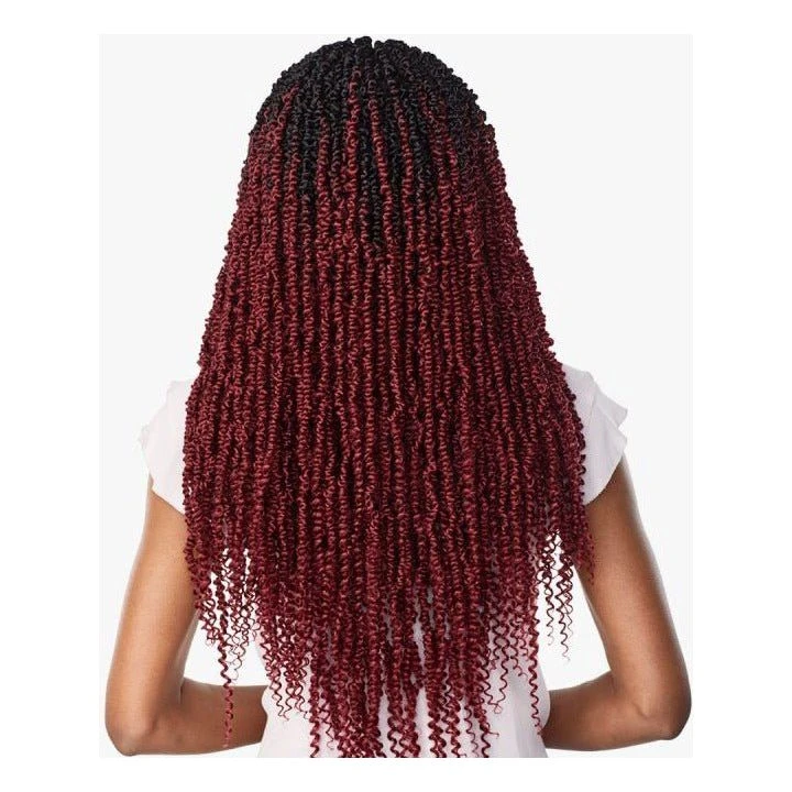 Sensationnel Lulutress Pre-Looped Crochet Braid Skinny 2x Passion Twist 24" 8 Sensationnel Lulutress Pre-Looped Crochet Braid Skinny 2x Passion Twist 24" - Image 6
