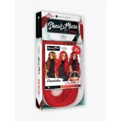 Sensationnel Shear Muse HD Lace Wig – Danisha -Beauty Exchanges sensationnel shear muse danisha red krush hd lace wig bold red shades pre plucked hairline glueless fit one size 800016