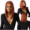 Sensationnel Synthetic Hair Butta Chic Bob Glueless HD Lace Front Wig - LOB Unit 1 -Beauty Exchanges sensationnel synthetic hair butta chic bob glueless hd lace front wig lob unit 1 447472