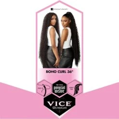 Sensationnel Vice Bundles – Boho Curl 36" 10 Sensationnel Vice Bundles – Boho Curl 36" -Beauty Exchanges sensationnel vice bundles boho curl 36 extra long synthetic virgin hair dupe weave sew in or ponytail ready 176217