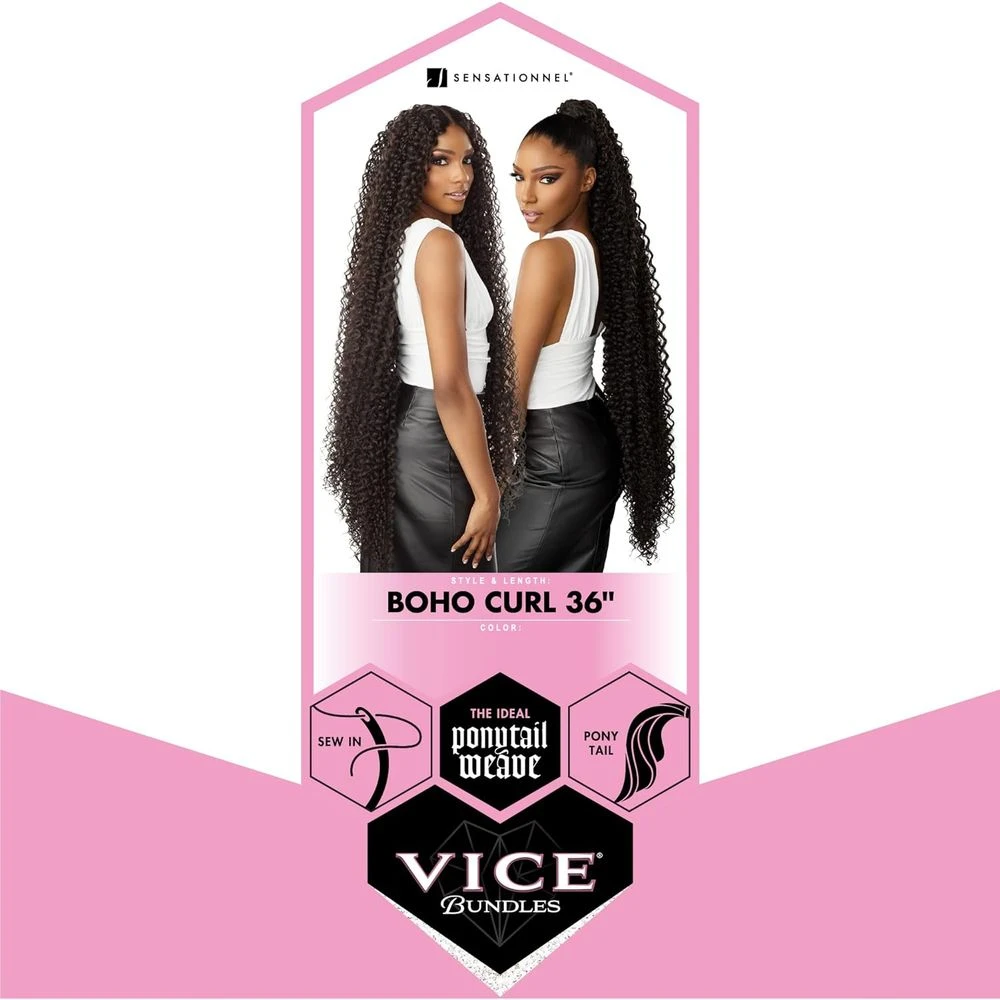 Sensationnel Vice Bundles – Boho Curl 36" 5 Sensationnel Vice Bundles – Boho Curl 36" - Image 3