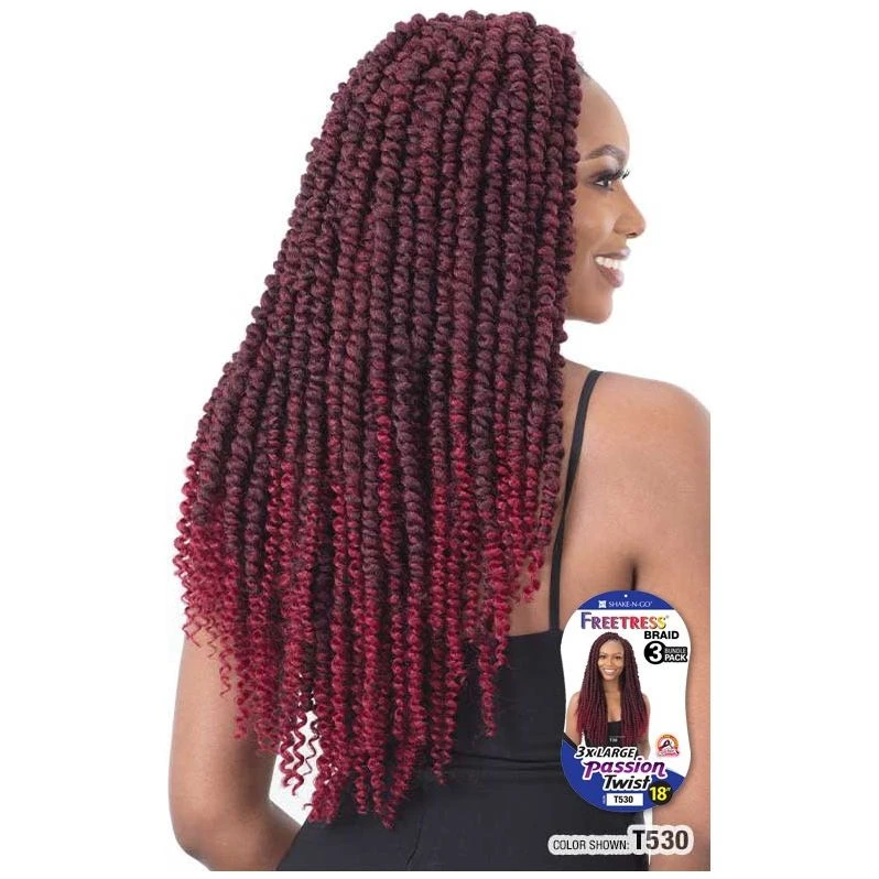 Shake-N-Go Freetress Braid Crochet - 3X Large Passion Twist 18” 5 Shake-N-Go Freetress Braid Crochet - 3X Large Passion Twist 18” - Image 3
