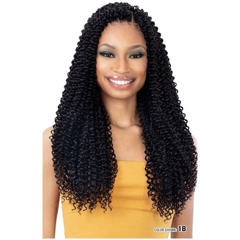 Shake-N-Go Freetress Braid Crochet - 3X Pacific Curl 18” 3 Shake-N-Go Freetress Braid Crochet - 3X Pacific Curl 18”