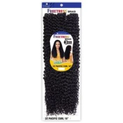 Shake-N-Go Freetress Braid Crochet - 3X Pacific Curl 18” 7 Shake-N-Go Freetress Braid Crochet - 3X Pacific Curl 18” -Beauty Exchanges shake n go freetress braid crochet 3x pacific curl 18 639345