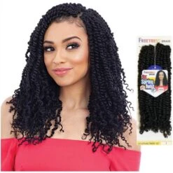 Shake-N-Go Freetress Crochet Braiding Hair - 2x Spring Twist 12”