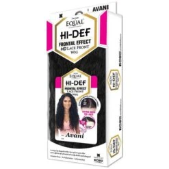 Shake-N-Go Freetress Equal Synthetic Hi-Def Frontal Effect HD Lace Front Wig - Avani -Beauty Exchanges shake n go freetress equal synthetic hi def frontal effect hd lace front wig avani 604274