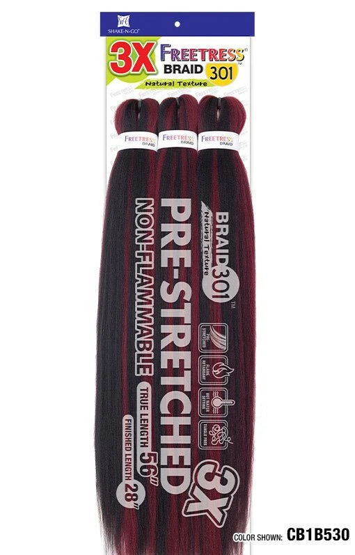 Shake N Go Freetress Synthetic Crochet Hair – 3X Braid 301 56″ 7 Shake N Go Freetress Synthetic Crochet Hair – 3X Braid 301 56″ - Image 5
