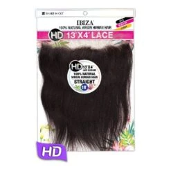 Shake N Go IBIZA 13x4 HD Lace Closure - 100% Natural Virgin Human Hair 18” & 20”