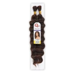 Shake N Go MilkyWay Que Human Hair Deep Bulk - 18" 11 Shake N Go MilkyWay Que Human Hair Deep Bulk - 18" -Beauty Exchanges shake n go milkyway que human hair deep bulk 18 soft defined curls for braids natural styling 489720