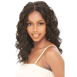 Shake N Go MilkyWay Que Human Hair Deep Bulk - 18" 10 Shake N Go MilkyWay Que Human Hair Deep Bulk - 18" -Beauty Exchanges shake n go milkyway que human hair deep bulk 18 soft defined curls for braids natural styling 523056