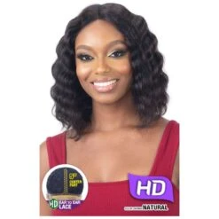 Shake-N-Go Naked 100% Human Hair HD Lace Front Wig - Arden