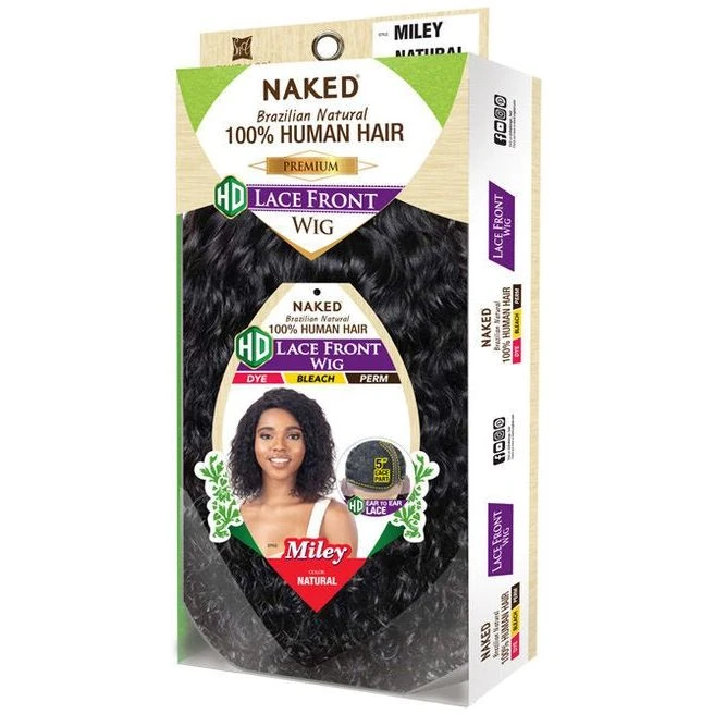 Shake-N-Go Naked 100% Human Hair HD Lace Front Wig - Miley 4 Shake-N-Go Naked 100% Human Hair HD Lace Front Wig - Miley - Image 2