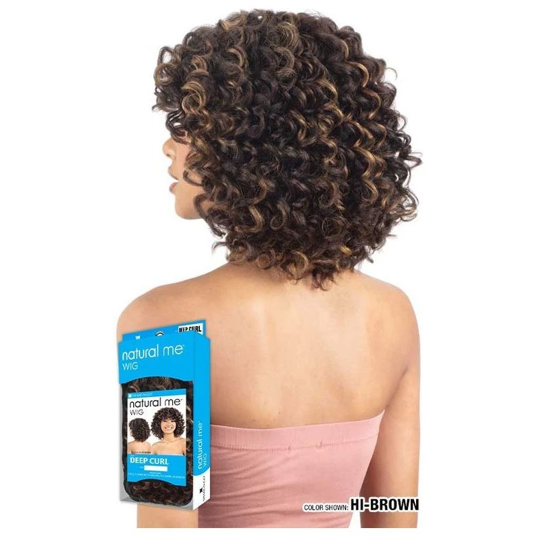 Shake-N-Go Natural Me Synthetic Full Wig - Deep Curl 3 Shake-N-Go Natural Me Synthetic Full Wig - Deep Curl