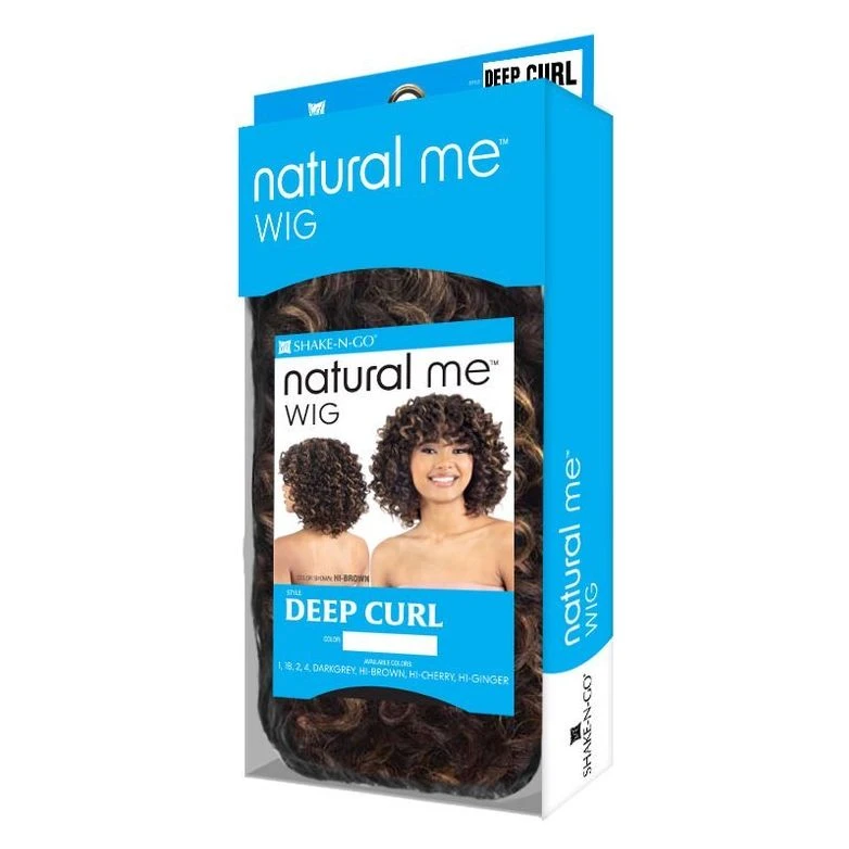 Shake-N-Go Natural Me Synthetic Full Wig - Deep Curl 7 Shake-N-Go Natural Me Synthetic Full Wig - Deep Curl - Image 5