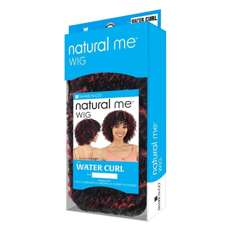 Shake-N-Go Natural Me Synthetic Full Wig - Water Curl 7 Shake-N-Go Natural Me Synthetic Full Wig - Water Curl - Image 5