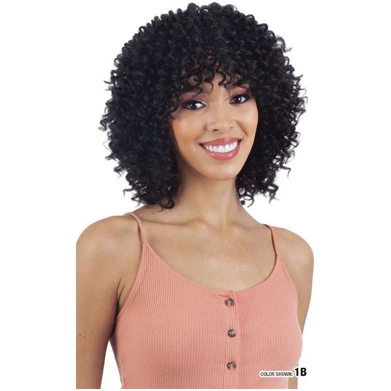 Shake-N-Go Natural Me Synthetic Full Wig - Water Curl 6 Shake-N-Go Natural Me Synthetic Full Wig - Water Curl - Image 4