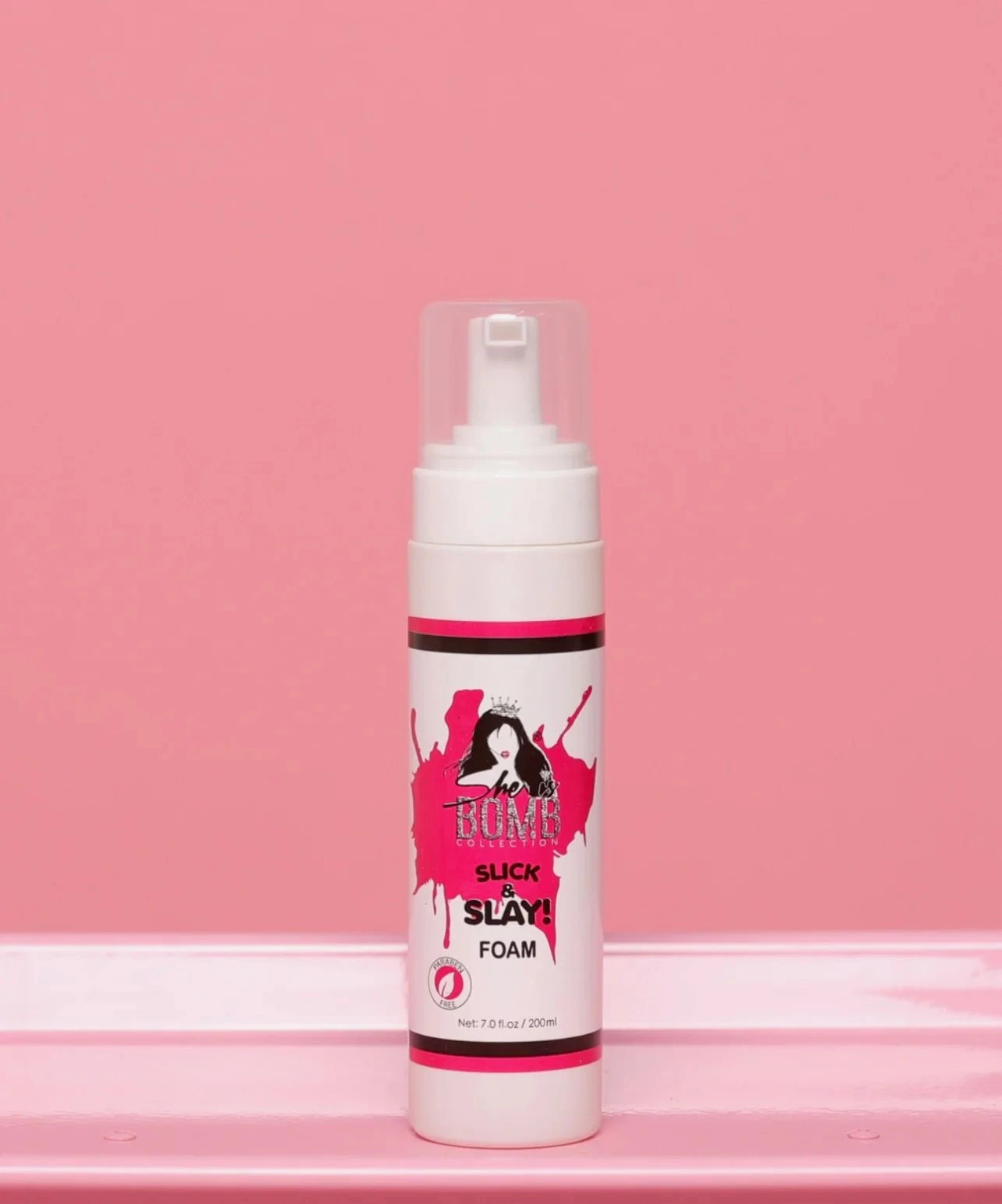 She Is Bomb Collection Slick And Slay Foam – 7 Oz 3 She Is Bomb Collection Slick And Slay Foam – 7 Oz