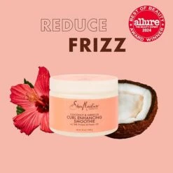 Shea Moisture SheaMoisture Coconut & Hibiscus Curl Enhancing Smoothie – 12 Oz -Beauty Exchanges sheamoisture coconut hibiscus curl enhancing smoothie 12 oz 971175