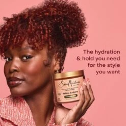 Shea Moisture SheaMoisture Coconut & Hibiscus + Flaxseed Defining Styling Hair Gel - 15oz -Beauty Exchanges sheamoisture coconut hibiscus flaxseed defining styling hair gel 15oz 740977