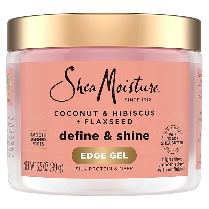 Shea Moisture SheaMoisture Coconut & Hibiscus + Flaxseed Edge Gel – 3.5 Oz 3 Shea Moisture SheaMoisture Coconut & Hibiscus + Flaxseed Edge Gel – 3.5 Oz