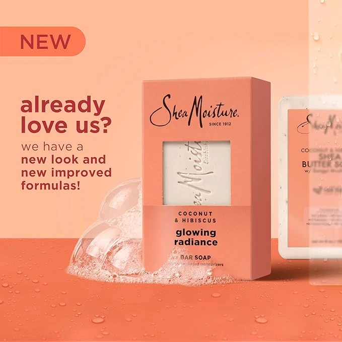 Shea Moisture SheaMoisture Coconut & Hibiscus Glowing Radiance Bar Soap – 8 Oz 5 Shea Moisture SheaMoisture Coconut & Hibiscus Glowing Radiance Bar Soap – 8 Oz - Image 3