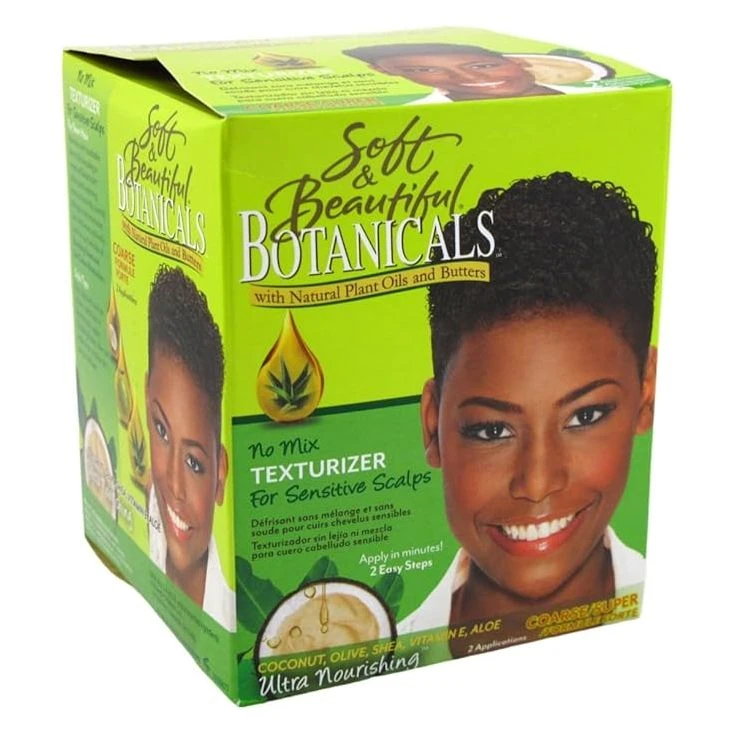 Soft & Beautiful Botanicals Relaxer & Texturizer Kit - Coarse Hair 1 Application 4 Soft & Beautiful Botanicals Relaxer & Texturizer Kit - Coarse Hair 1 Application - Image 2