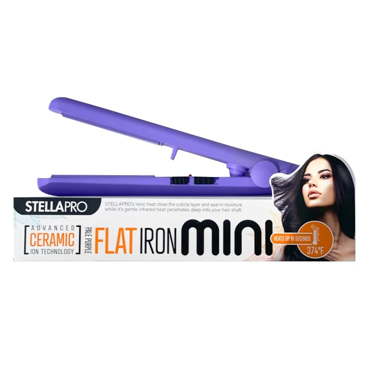 STELLA Pro Mini Ceramic Travel Flat Iron 4 STELLA Pro Mini Ceramic Travel Flat Iron - Image 2