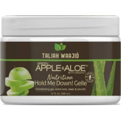 Taliah Waajid Green Apple & Aloe Hold Me Down Gelle – 12oz -Beauty Exchanges taliah waajid green apple aloe nutrition hold me down gelle 12 oz 100615
