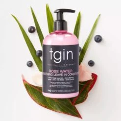 TGIN Rose Water Smoothing Leave-In Conditioner – 13 Oz