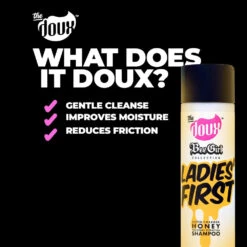 The Doux Bee Girl Ladies First Honey Shampoo - 8 Oz -Beauty Exchanges the doux bee girl ladies first honey shampoo moisturizing shampoo with honey cleanse soften nourish 8 oz 158906