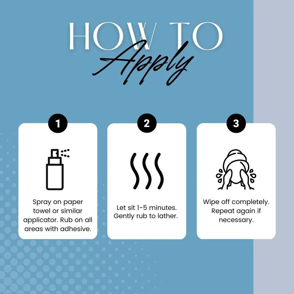 The Hair Diagram Bold Hold Lace Remover Spray - Bond Release For Wigs And Extensions 4 Oz 7 The Hair Diagram Bold Hold Lace Remover Spray - Bond Release For Wigs And Extensions 4 Oz - Image 5
