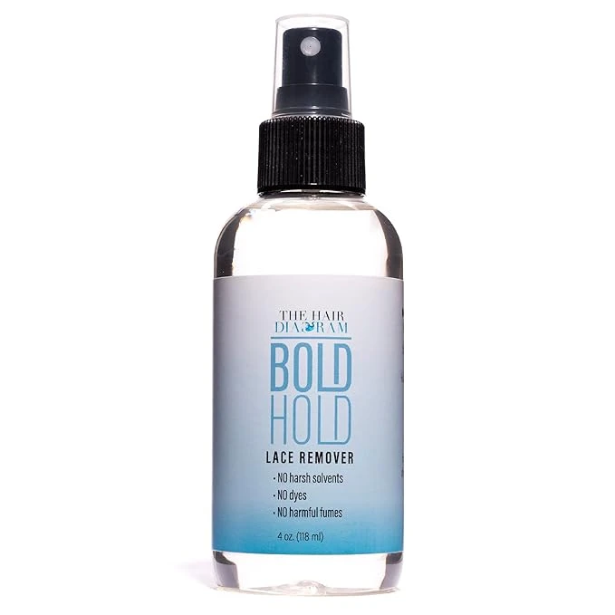 The Hair Diagram Bold Hold Lace Remover Spray - Bond Release For Wigs And Extensions 4 Oz 3 The Hair Diagram Bold Hold Lace Remover Spray - Bond Release For Wigs And Extensions 4 Oz