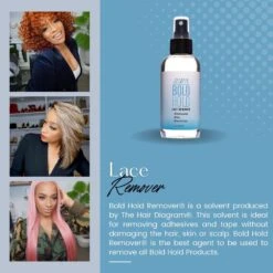 The Hair Diagram Bold Hold Lace Remover Spray - Bond Release For Wigs And Extensions 4 Oz 13 The Hair Diagram Bold Hold Lace Remover Spray - Bond Release For Wigs And Extensions 4 Oz -Beauty Exchanges the hair diagram bold hold lace remover bond release spray residue removal solution for wigs extensions hair systems tape lace glue remover no harsh solvents dy 939722