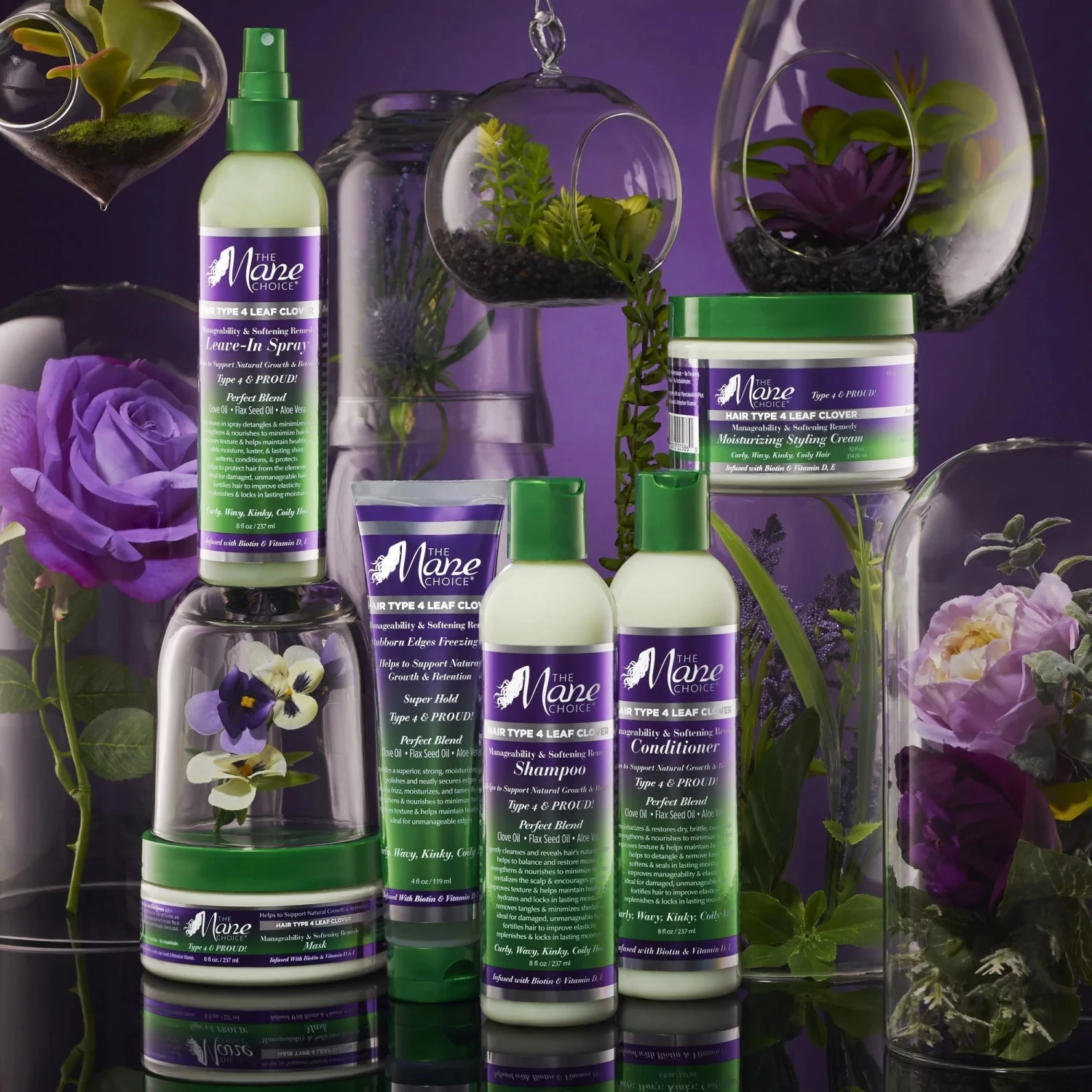 The Mane Choice 4 Leaf Clover Edge Control Gel – 4 Oz 8 The Mane Choice 4 Leaf Clover Edge Control Gel – 4 Oz - Image 6