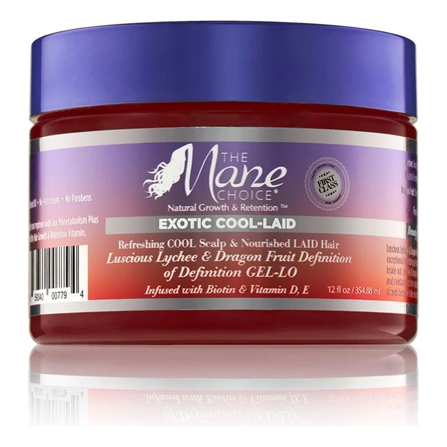 The Mane Exotic Cool-Laid Gel-Lo - Defination Gel 12oz 4 The Mane Exotic Cool-Laid Gel-Lo - Defination Gel 12oz - Image 2
