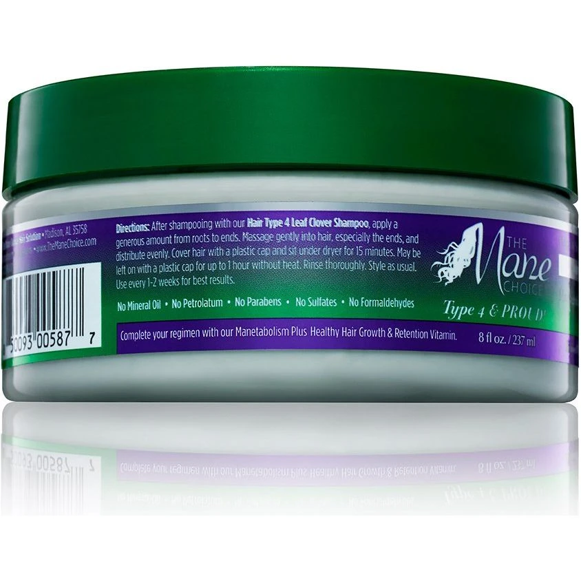 The Mane Choice Hair Type 4 Leaf Clover Mask 8oz 5 The Mane Choice Hair Type 4 Leaf Clover Mask 8oz - Image 3