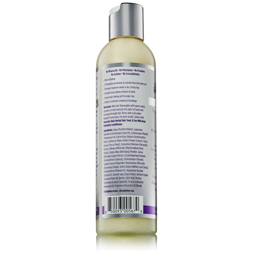 The Mane Choice Halo Herbal Hair Tonic & Soy Milk Shampoo - Deep Hydration 8oz 5 The Mane Choice Halo Herbal Hair Tonic & Soy Milk Shampoo - Deep Hydration 8oz - Image 3