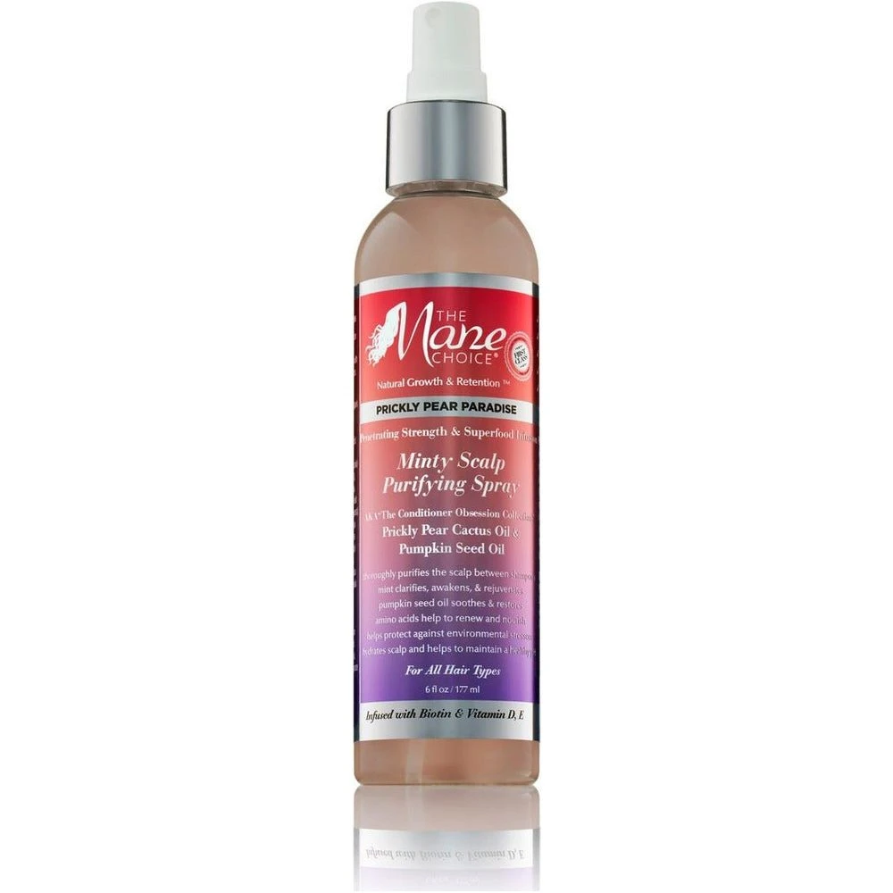 The Mane Choice Prickly Pear Paradise Minty Scalp Purifying Spray 6oz 3 The Mane Choice Prickly Pear Paradise Minty Scalp Purifying Spray 6oz