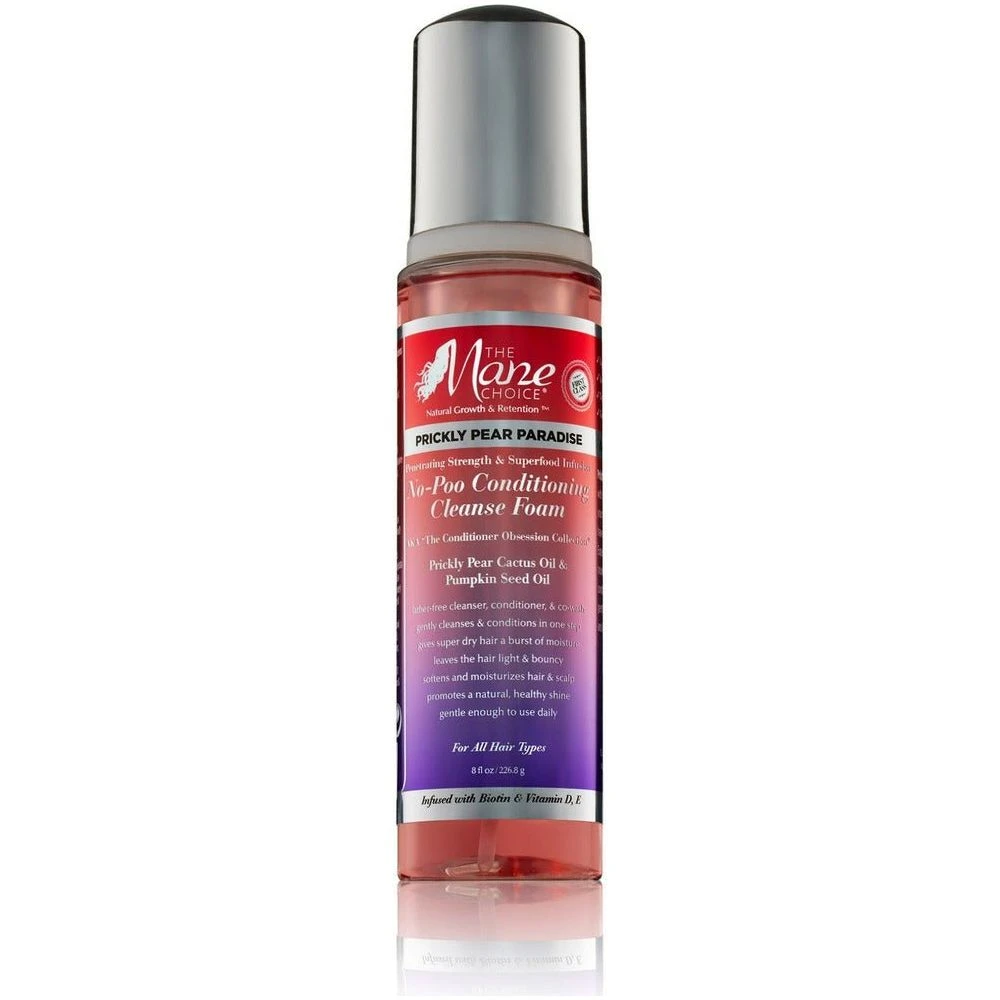 The Mane Choice Prickly Pear Paradise No-Poo Conditioning Cleanse Foam 8oz 3 The Mane Choice Prickly Pear Paradise No-Poo Conditioning Cleanse Foam 8oz