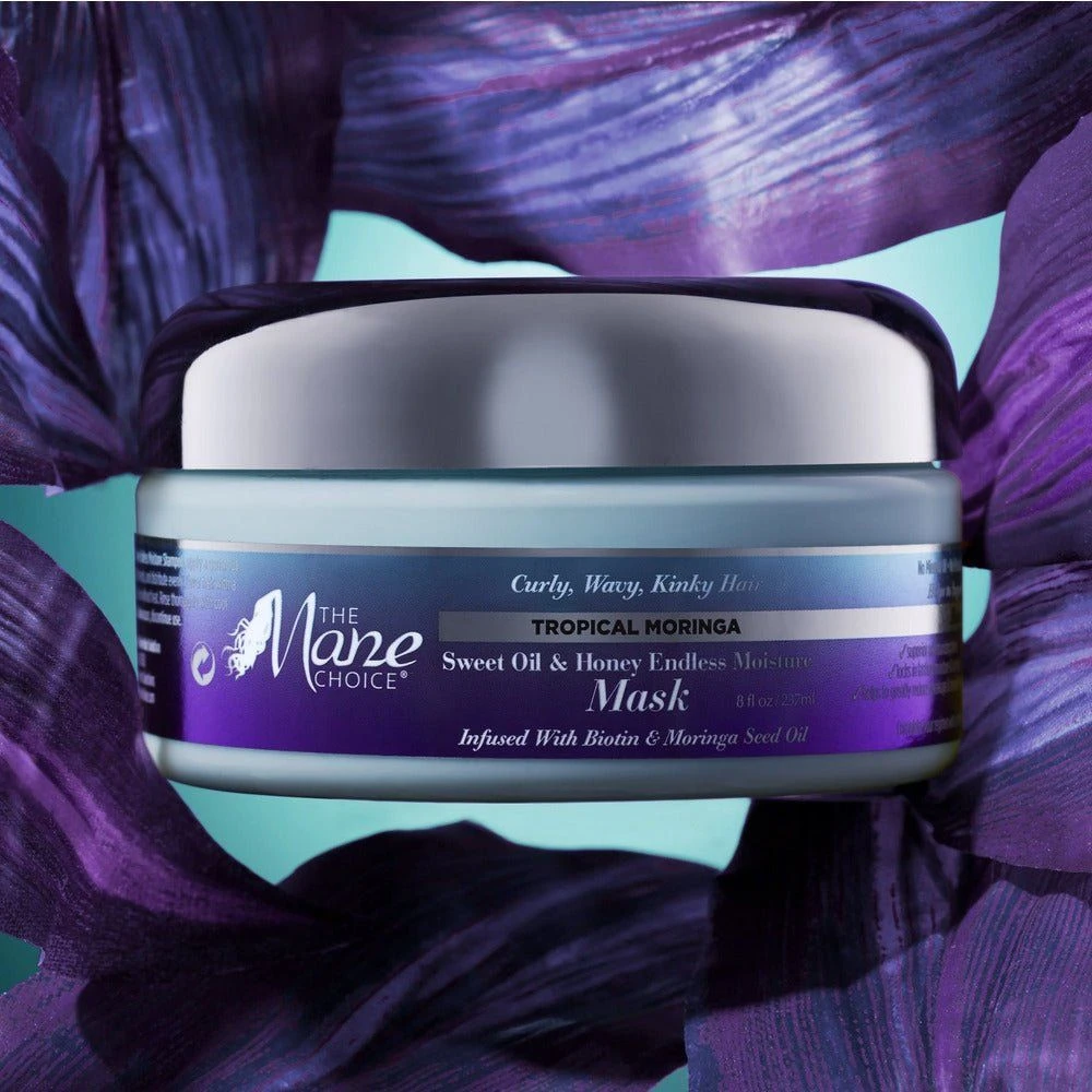 The Mane Choice Tropical Moringa Hair Mask - Sweet Oil And Honey 8oz 4 The Mane Choice Tropical Moringa Hair Mask - Sweet Oil And Honey 8oz - Image 2