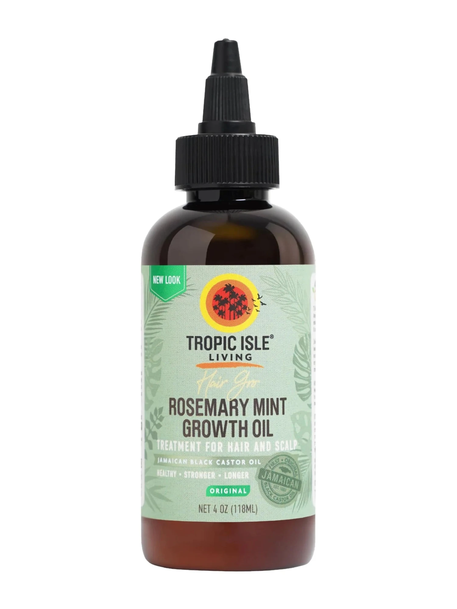 Tropic Isle Hair Gro Rosemary Mint Growth Oil – 4 oz 4 Tropic Isle Hair Gro Rosemary Mint Growth Oil – 4 oz - Image 2
