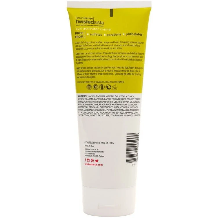Urban Therapy Twisted Sista Curl Perfection Creme Gel 7.5oz 4 Urban Therapy Twisted Sista Curl Perfection Creme Gel 7.5oz - Image 2