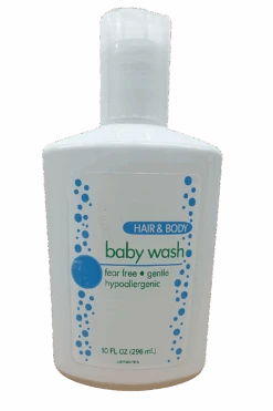 Vi-John Hair & Body Baby Wash – Gentle 2-in-1 Cleanser For Babies – 10 Oz