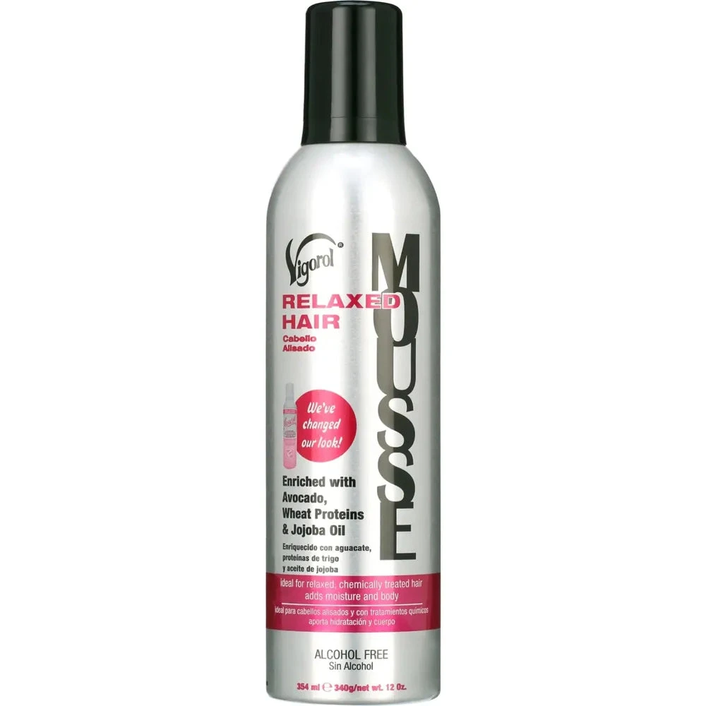 Vigorol Mousse For Relaxed Hair - Avocado Wheat Protein Jojoba Oil 12 Oz 3 Vigorol Mousse For Relaxed Hair - Avocado Wheat Protein Jojoba Oil 12 Oz