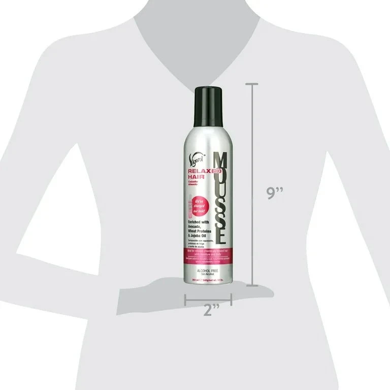 Vigorol Mousse For Relaxed Hair - Avocado Wheat Protein Jojoba Oil 12 Oz 5 Vigorol Mousse For Relaxed Hair - Avocado Wheat Protein Jojoba Oil 12 Oz - Image 3