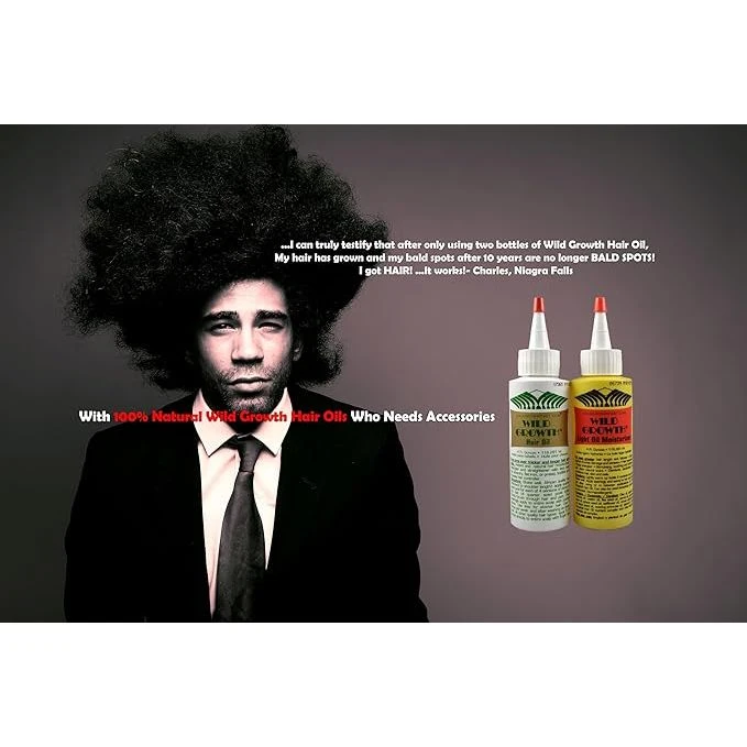 Wild Growth Hair Oil & Light Moisturizer - 4oz 8 Wild Growth Hair Oil & Light Moisturizer - 4oz - Image 6