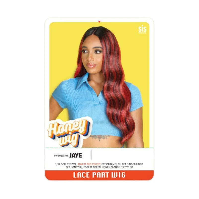 Zury Sis Daily Honey Synthetic HD Lace Front Wig - Jaye 6 Zury Sis Daily Honey Synthetic HD Lace Front Wig - Jaye - Image 4