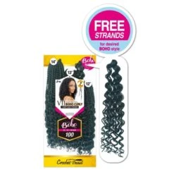 Zury Sis V11 Boho Curly Synthetic Crochet Braid 12"-14" 10 Zury Sis V11 Boho Curly Synthetic Crochet Braid 12"-14" -Beauty Exchanges zury sis synthetic crochet braid v11 boho curly soft lightweight full look 121314 761966